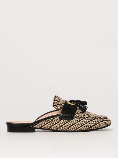 COCCINELLE FLAT SHOES COCCINELLE WOMAN COLOR BLACK,G87861002