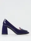 Coccinelle Shoes  Woman Color Blue In Blau