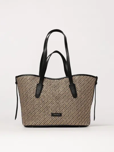 Coccinelle Shoulder Bag  Woman Color Black In Multi Noir/noir