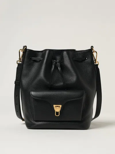 COCCINELLE SHOULDER BAG COCCINELLE WOMAN COLOR BLACK,H20791002