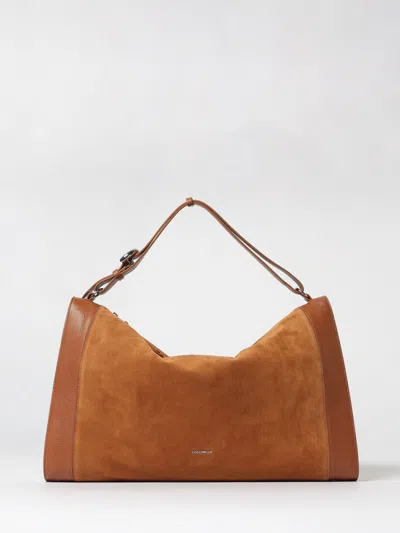 Coccinelle Shoulder Bag  Woman Color Black In Orange