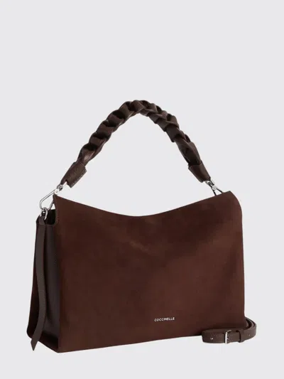 COCCINELLE SHOULDER BAG COCCINELLE WOMAN COLOR BROWN,H49600032