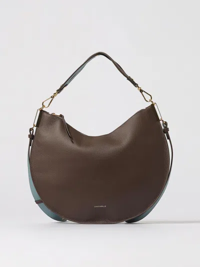 Coccinelle Shoulder Bag  Woman Color Cocoa In Brown