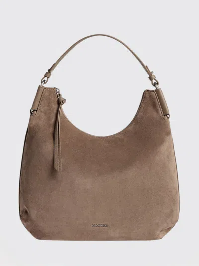 Coccinelle Rebekka Zip-fastening Shoulder Bag In Brown