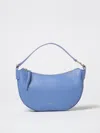 Coccinelle Shoulder Bag  Woman Color Gnawed Blue In Gnawed Blue