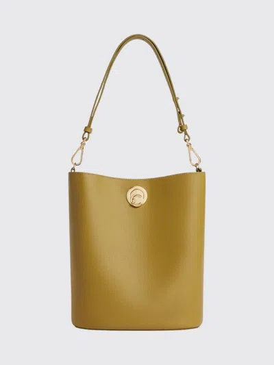 Coccinelle Shoulder Bag  Woman Color Green In Brown