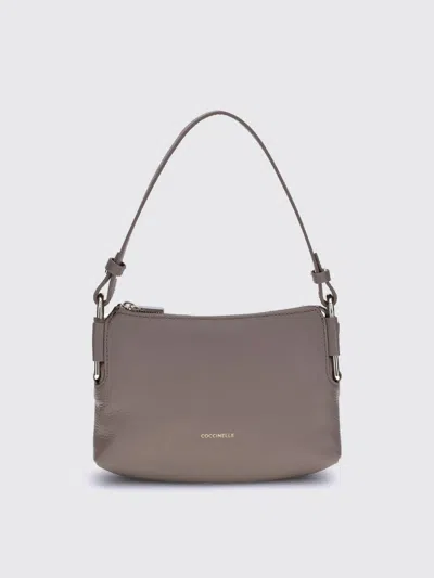 Coccinelle Shoulder Bag  Woman Color Grey In Gray