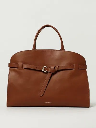 Coccinelle Shoulder Bag  Woman Color Leather In Brown
