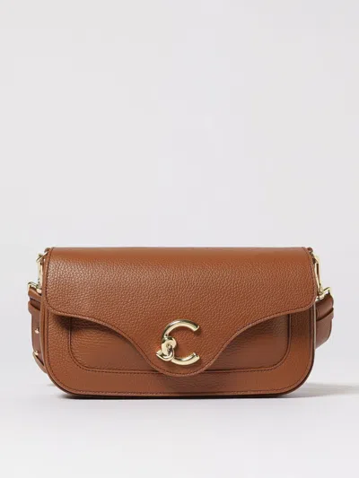 Coccinelle Shoulder Bag  Woman Color Leather In Brown