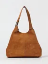 Coccinelle Shoulder Bag  Woman Color Leather In Brown