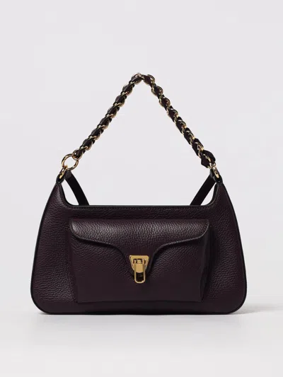 Coccinelle Shoulder Bag  Woman Color Plum In Purple