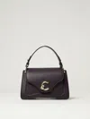 Coccinelle C-me Logo-plaque Top-handle Tote Bag In Purple