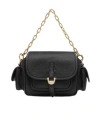 Coccinelle Campus Logo Printed Mini Crossbody Bag In Black