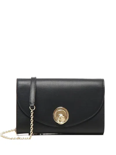 Coccinelle Shoulder Bag Smooth In Black