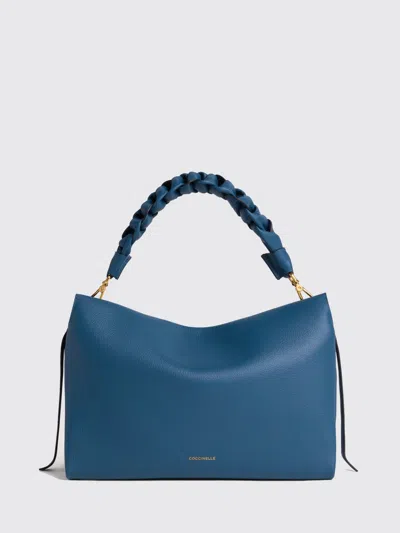 Coccinelle Shoulder Bag  Woman Color Blue In White