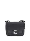 Coccinelle C-me Shoulder Bag In Black