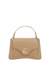 Coccinelle C-me Handbag In Beige