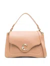 Coccinelle Stylish And Versatile Everyday Bag In Beige