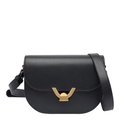 Coccinelle Small Dew Shoulder Bag In Black