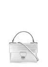 Coccinelle Arlettis Mini Shoulder Bag In Silver