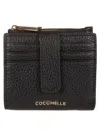 Coccinelle Metallic Soft Button Wallet