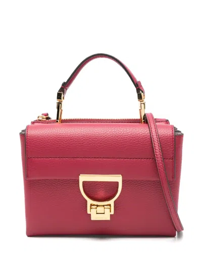 Coccinelle Small Arlettis Cross Body Bag In Red