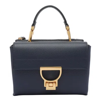 Coccinelle Small Arlettis Handbag In Blue