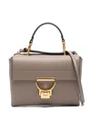 Coccinelle Small Arlettis Tote Bag In Grey