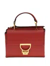 Coccinelle Small Arlettis Tote Bag In Red