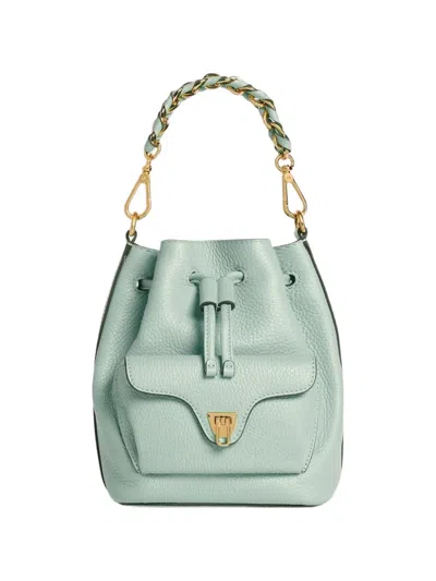 Coccinelle Small Beat Generation Bucket Bag In Green