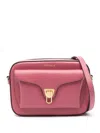 Coccinelle Small Beat Crossbody Bag In Rosewood