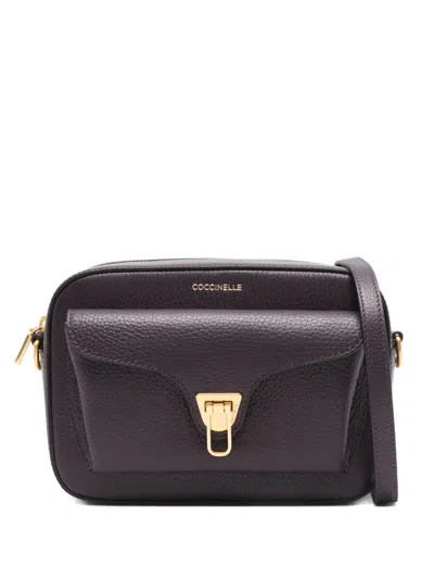 Coccinelle Small Beat Soft Crossbody Bag In Purple