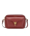 Coccinelle Small Beat Soft Crossbody Bag In Red