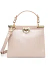 Coccinelle Small Binxie Tote Bag In Neutrals