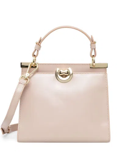 Coccinelle Small Binxie Tote Bag In Neutrals