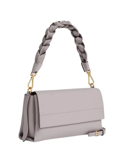 Coccinelle Small Boheme Shoulder Bag In Gray
