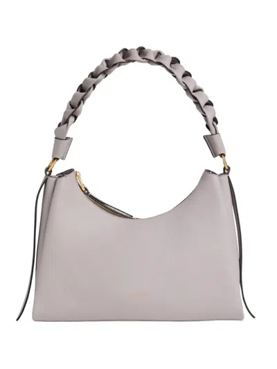 Coccinelle Small Boheme Shoulder Bag In Gray