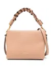 Coccinelle Small Boheme Shoulder Bag In Brown