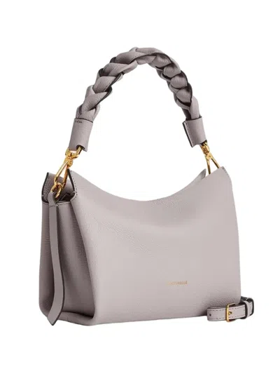 Coccinelle Small Boheme Tote Bag In Gray