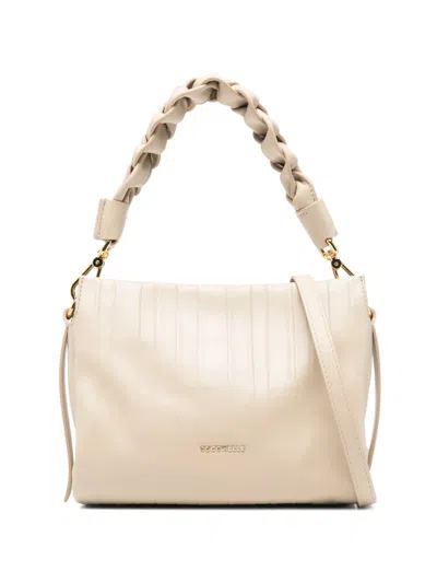 Coccinelle Small Boheme Tote Bag In Neutral
