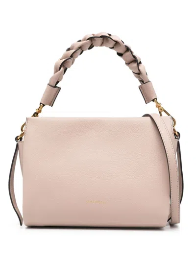 Coccinelle Small Boheme Tote Bag In Pink