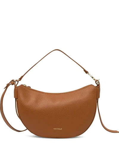 Coccinelle Small C-easy Shoulder Bag In Brown