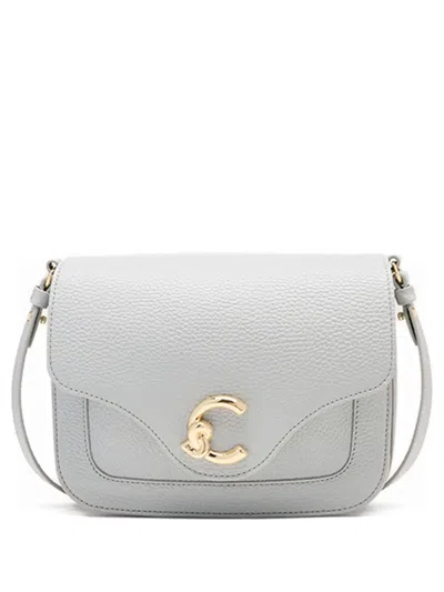 Coccinelle Small C-me Cross Body Bag In Gray