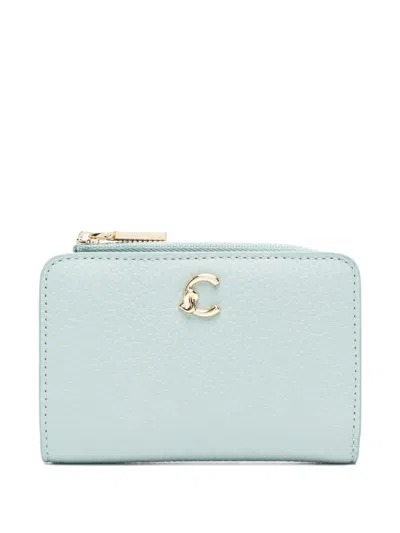 Coccinelle Small C-me Wallet In Blue