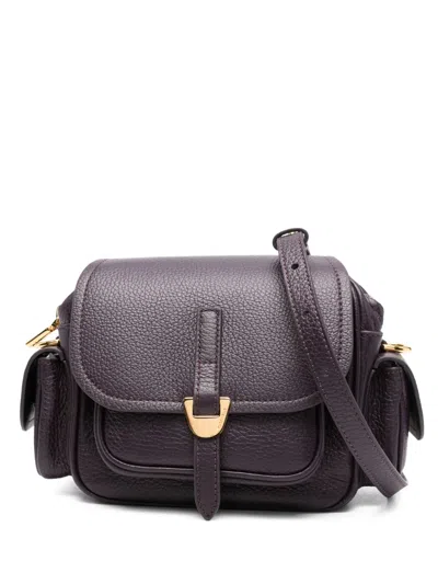 Coccinelle Small Campus Crossbody Bag In Purple