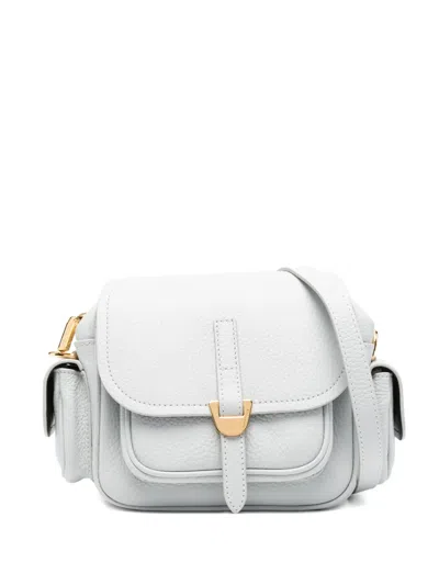 Coccinelle Small Campus Shoulder Bag In Gray