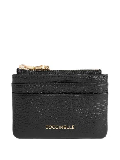 Coccinelle Small C-me Card Holder In Black