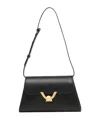 Coccinelle Small Dew Shoulder Bag In Black