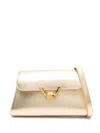 Coccinelle Small Dew Shoulder Bag In Gold