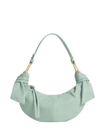 Coccinelle Small Furoshiki Shoulder Bag In Green